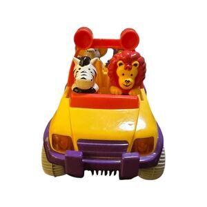 Toy Car & Animals Shapes Colors Set